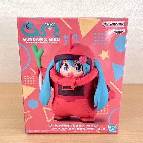  Mô hình GUNDAM 45TH×HATSUNE MIKU FIGURE CHAR'S ZAKU COSTUME [HATSUNE MIKU VER.] 