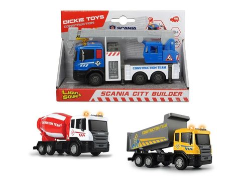  203722004 Đồ Chơi Xe Xây Dựng DICKIE TOYS City Builder (17 cm) 