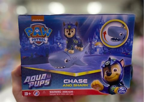  Aqua Pups Chase and Shark 