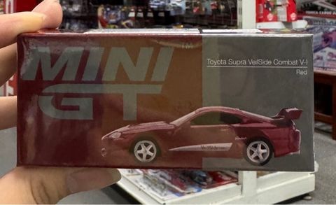  Mini GT Box Version MGT01094 Toyota Supra VeilSide Combat V-I Red 