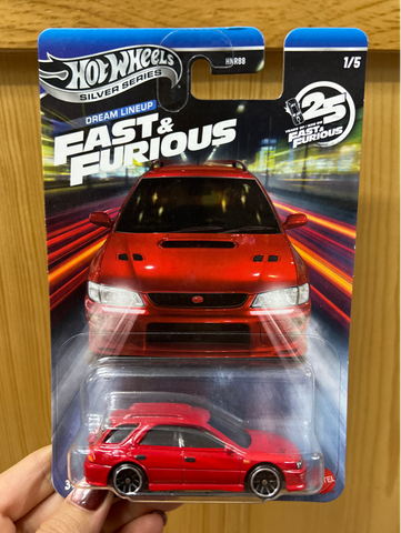  JKX10 Siêu Xe Fast&Furious Subaru Impreza WRX HOT WHEELS 