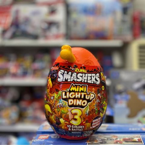 7473 -Bộ đồ chơi trứng khủng long mini phát sáng bí ẩn Smasher 