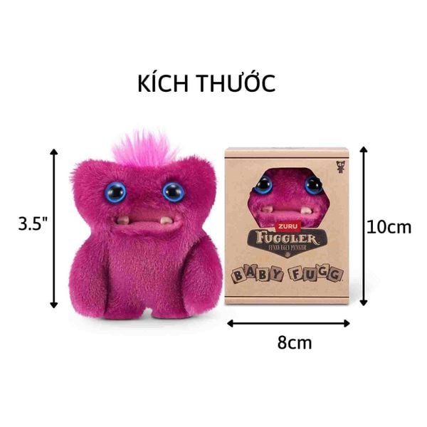  15704 Đồ Chơi Sưu Tầm ZURU TOYS Fuggler Baby Fuggs 3.5