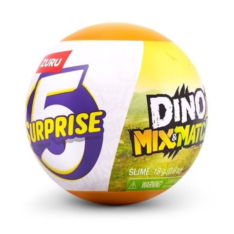  77685 Đồ Chơi Sưu Tầm ZURU TOYS 5 Surprise Dino Mix & Match 