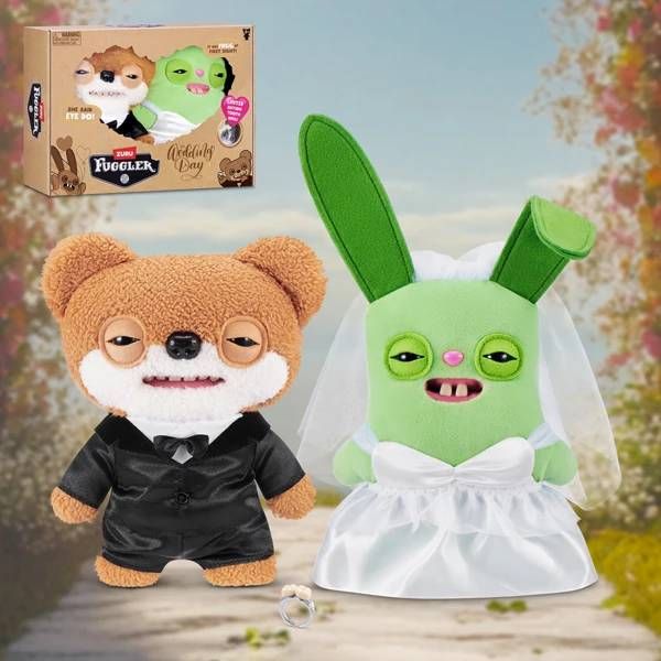  157587 Đồ Chơi Sưu Tầm Đám Cưới Quái Thú ZURU TOYS Fuggler Wedding Fuggs 9