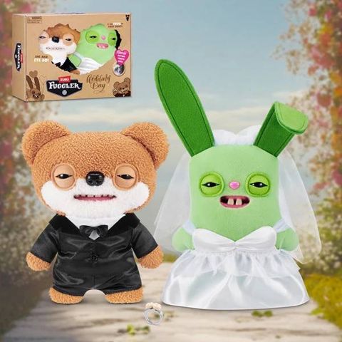  157587 Đồ Chơi Sưu Tầm Đám Cưới Quái Thú ZURU TOYS Fuggler Wedding Fuggs 9