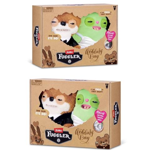  157587 Đồ Chơi Sưu Tầm Đám Cưới Quái Thú ZURU TOYS Fuggler Wedding Fuggs 9
