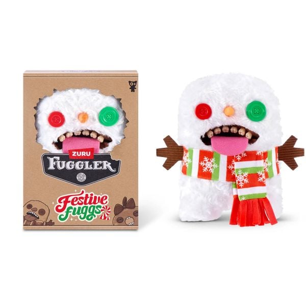  Thú nhồi bông Fuggler Festive Fuggs Snowgah Boogah 9