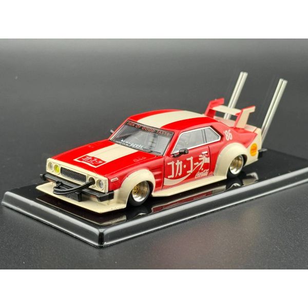 PopRace PR640135 SKYLINE C210 KAIDO RACER (BOSOZOKU STYLE) - COCA COLA JP