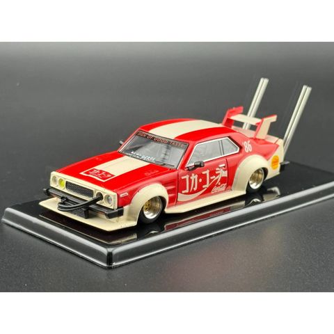  PopRace PR640135 SKYLINE C210 KAIDO RACER (BOSOZOKU STYLE) - COCA COLA JP 