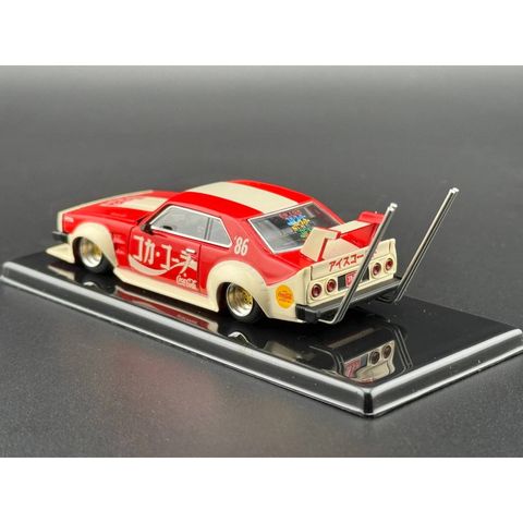  PopRace PR640135 SKYLINE C210 KAIDO RACER (BOSOZOKU STYLE) - COCA COLA JP 