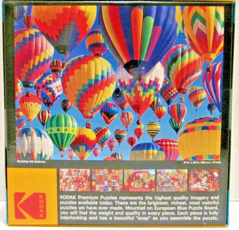  Tranh ghép KODAK Premium Puzzles Bursting with Balloons Jigsaw 1000pcs 