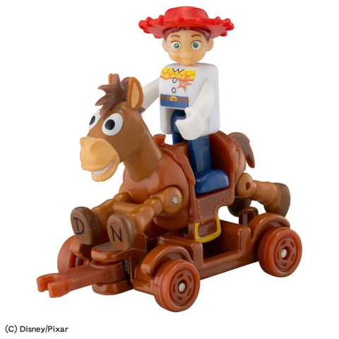  Mô hình xe Tomica Dream Ride-On Toy Story5 Jessie & Bullseye 