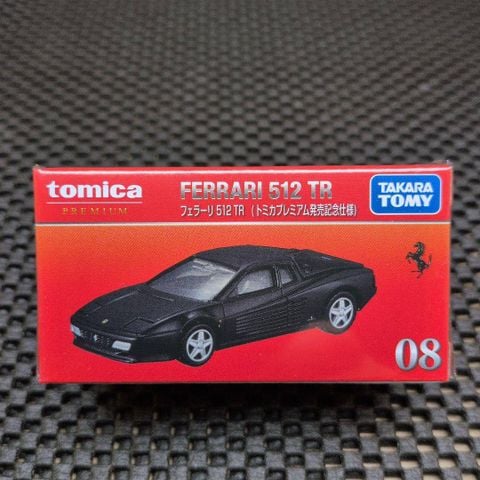  Mô hình xe hơi Tomica Premium 08 Ferrari 512 TR (đen) 