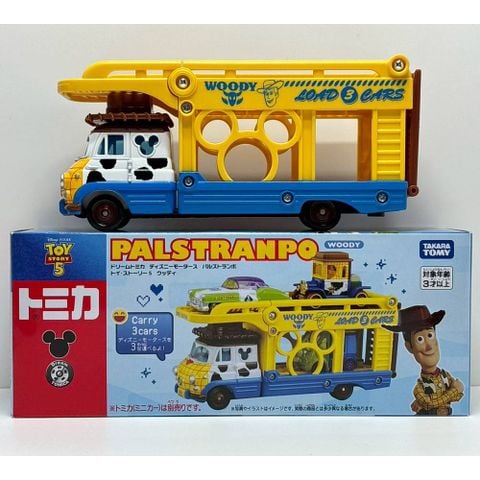  Mô hình xe Tomica Disney Motors Plas Tranpo Toy Story 5 Woody 