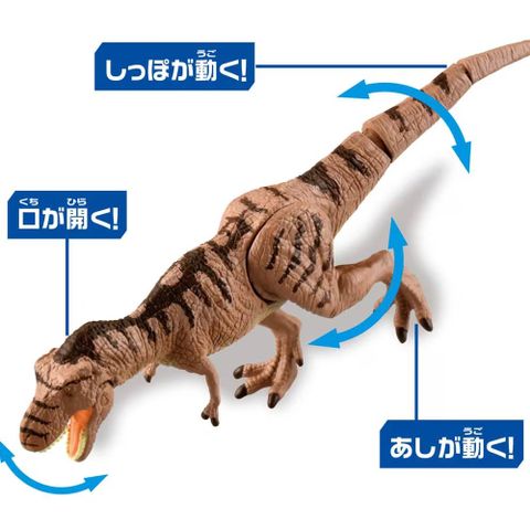  Bộ 2 mô hình Ania Jurassic World Alive Motom Tyranno VS Tyrannosaurus (2nd Generation) 