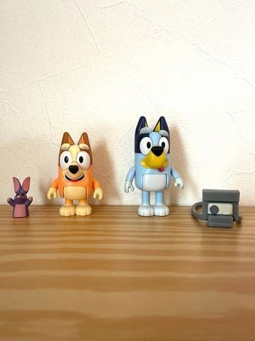  Bộ mô hình Bluey Best Friends Figure Set Love Photos 