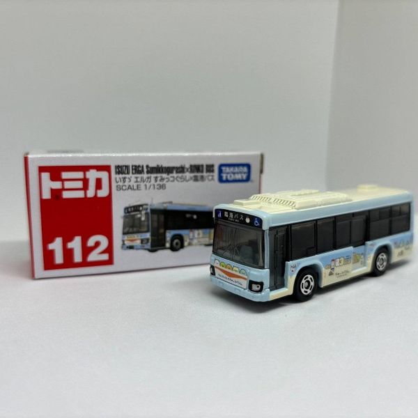  Tomica 112 Isuzu Elga Sumikko Gurashi x Rinko Bus 