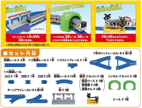  Bộ ray tàu hỏa Plarail Set New Rail Basic 