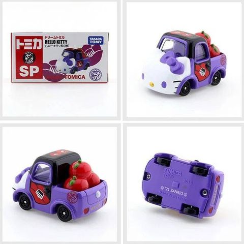  Mô hình xe Tomica DT Hello Kitty Apple (Purple) 