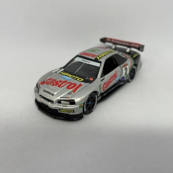 Tomica PRM Racing Nissan GT-R R34 Castrol