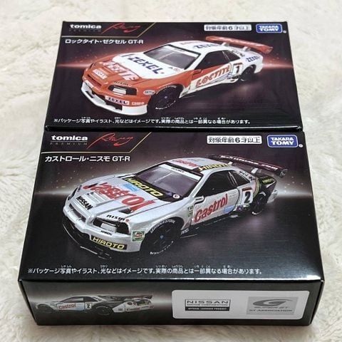  Tomica Premium Racing Nissan GT-R R34 Castrol 