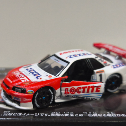  Xe mô hình Tomica PRM Racing Nissan GT-R R34 Loctite 