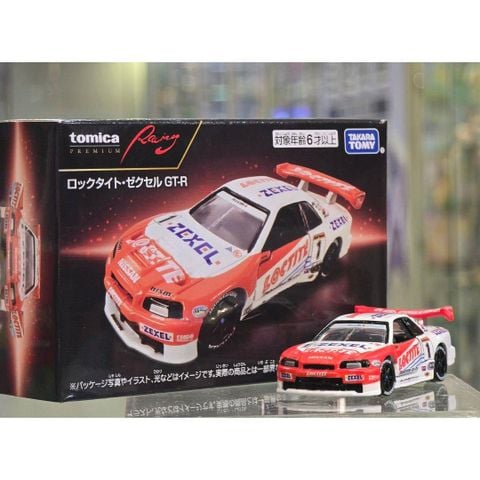  Xe mô hình Tomica PRM Racing Nissan GT-R R34 Loctite 