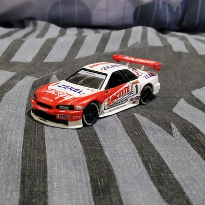  Xe mô hình Tomica PRM Racing Nissan GT-R R34 Loctite 