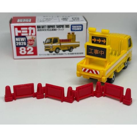  Mô hình xe Tomica 82 Road Safety Transport Truck 
