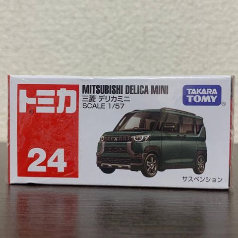  TOMICA 24 MITSUBISHI DELICA MINI (xám) 