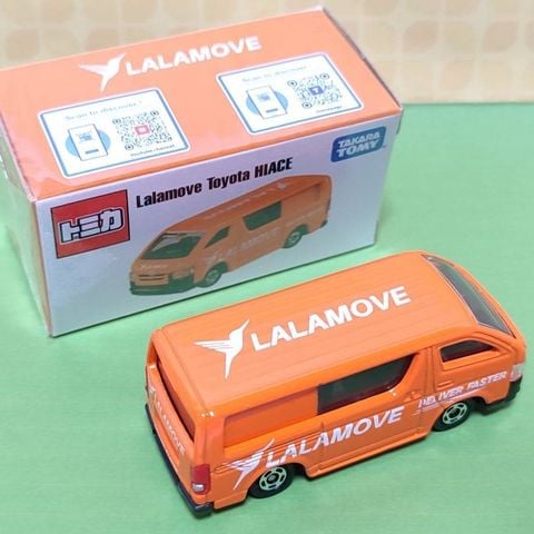  Mô hình xe Tomica Asia Original Lalamove Toyota Hiace 