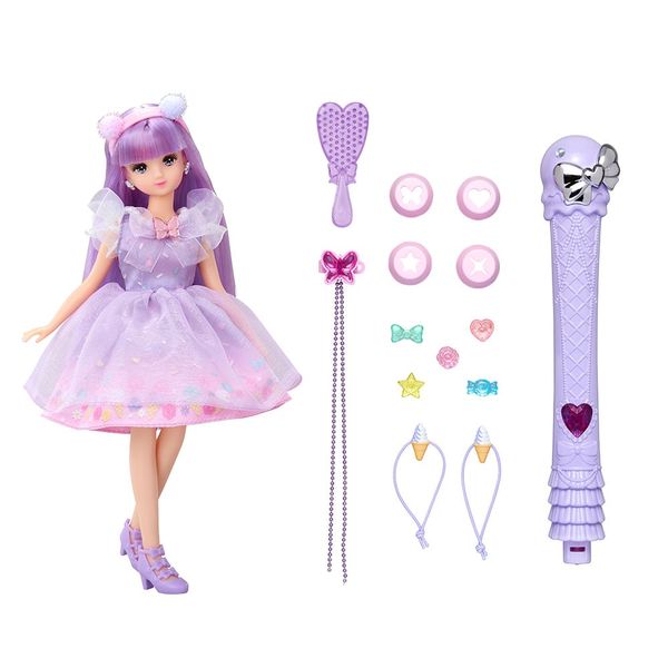 Licca Doll Color Change Gelato Moe-chan