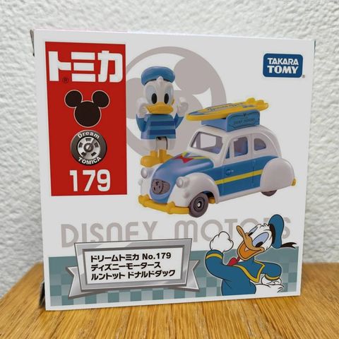  Mô hình xe Dream Tomica 179 Disney Motors Runtotto Donald Duck 