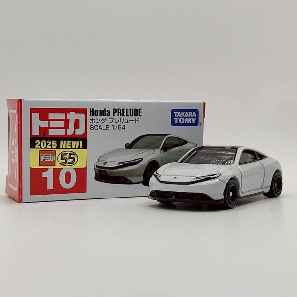 TOMICA 10 HONDA PRELUDE màu trắng