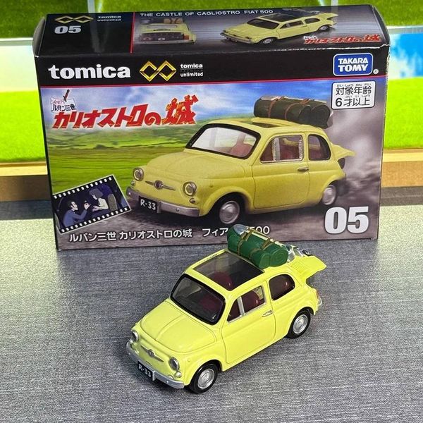 Xe Tomica Premium Unlimited 05 Lupin III Castle of Cagliostro Fiat 500