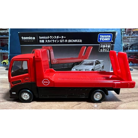  Xe cứu hộ Tomica Transporter Nissan Skyline GTR BCNR33 