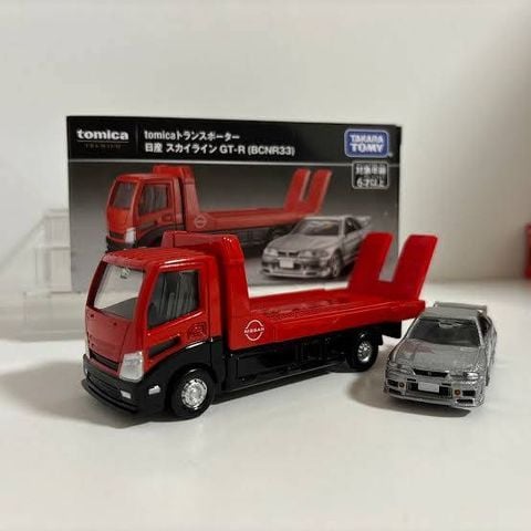  Xe cứu hộ Tomica Transporter Nissan Skyline GTR BCNR33 