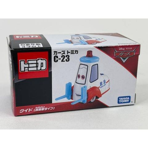  Mô hình xe C-23 Tomica Disney Cars Guido (Ambulance Type) 