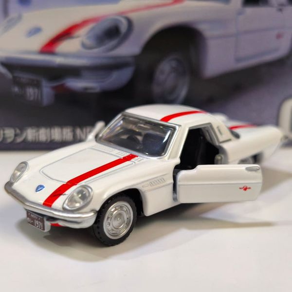 Xe Tomica Premium Unlimited 04 Rebuild of Evangelion NERV Official car Mazda Cosmo Sport