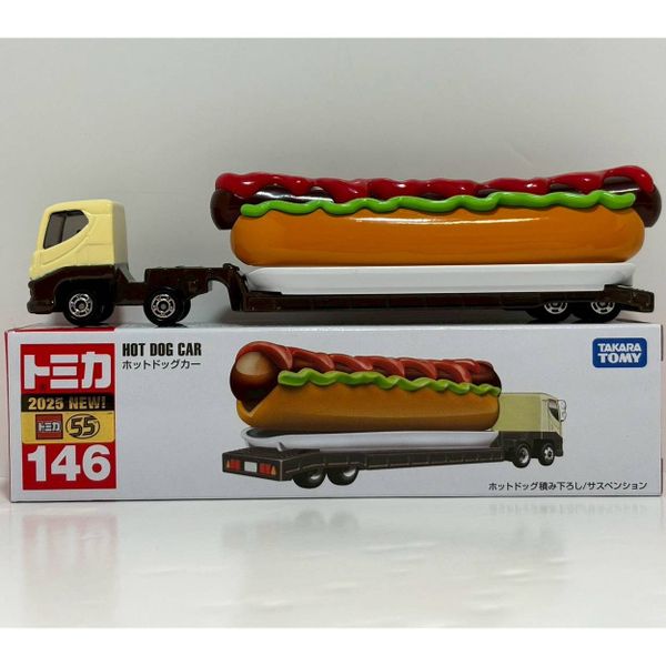 Xe mô hình Tomica Long 164 Hot Dog Transpoertes