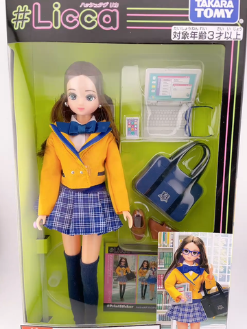  Búp bê Licca-chan Doll Licca Aoharu Yui Dress Up 