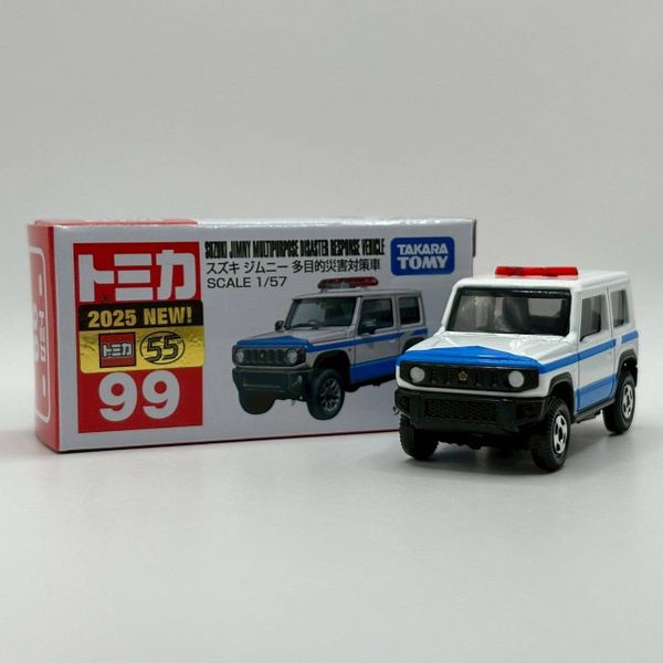 Mô hình xe Tomica 99 Suzuki Jimny Patrol Car