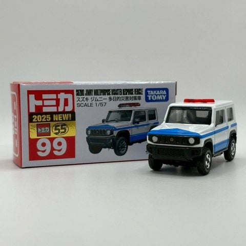  Mô hình xe Tomica 99 Suzuki Jimny Patrol Car 