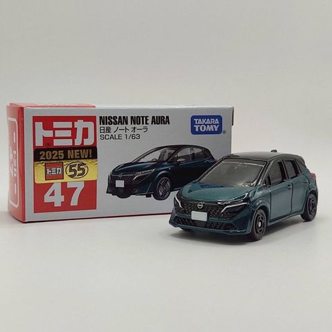  Tomica 47 Nissan Note Aura (xanh) 
