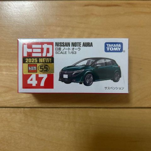  Tomica 47 Nissan Note Aura (xanh) 