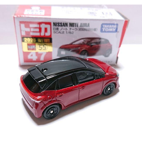 Tomica 47 Nissan Note Aura (đỏ) 