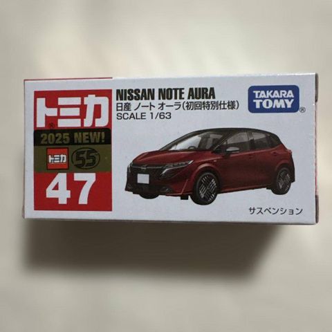  Tomica 47 Nissan Note Aura (đỏ) 
