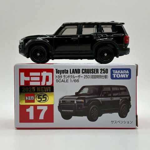  Xe hơi mô hình TOMICA 17 TOYOTA LANDCRUISER (đen) 