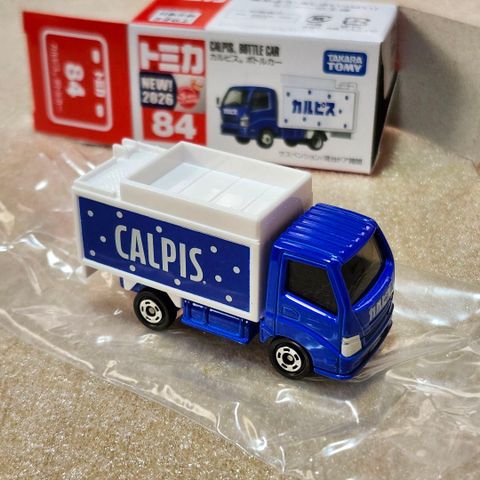  Mô hình xe tải Tomica 84 Calpis Bottle Car 